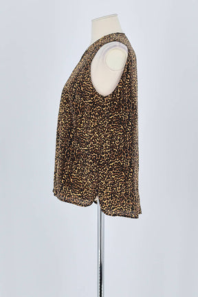Top sans manche The Kooples  Marron