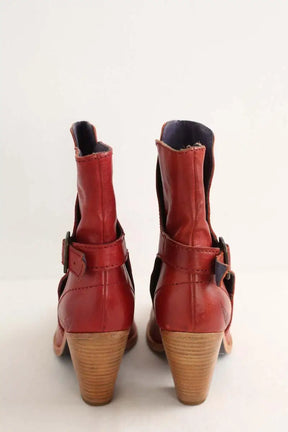 Boots à boucles Zadig & Voltaire  Rouge