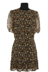 Robe Sézane Jaune en Viscose, taille XS - Seconde Main