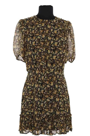 Robe Sézane Jaune en Viscose, taille XS - Seconde Main