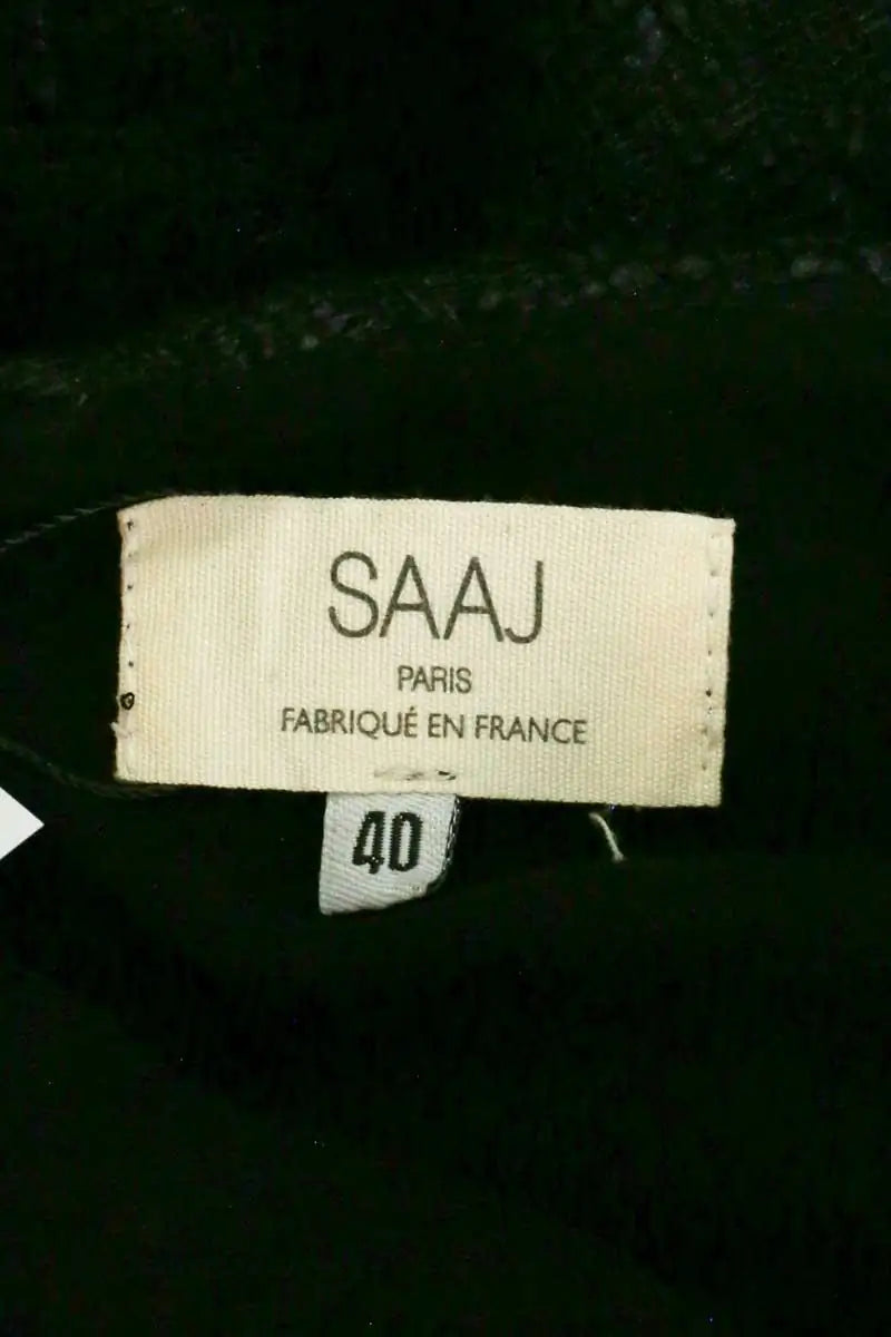 Robe Saaj Noir en Laine