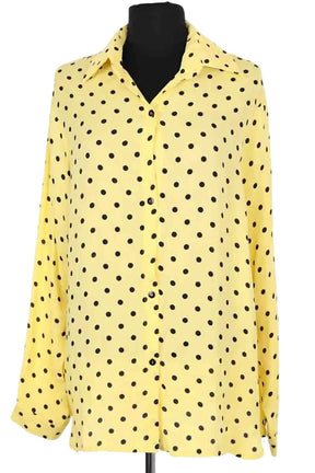 Blouse AVDW Jaune en Synthétique, taille S - Seconde Main