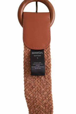 Ceinture Sessun Multicolore en Cuir