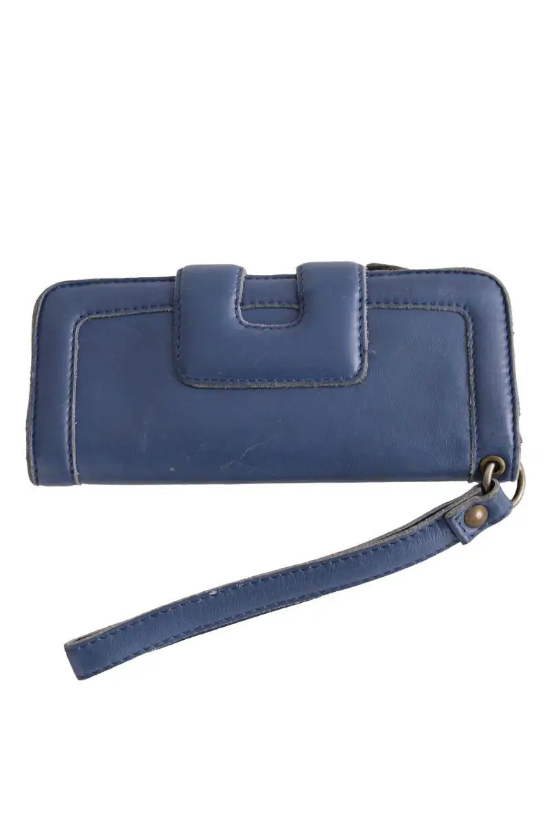 Portefeuille Gerard Darel Bleu en Cuir