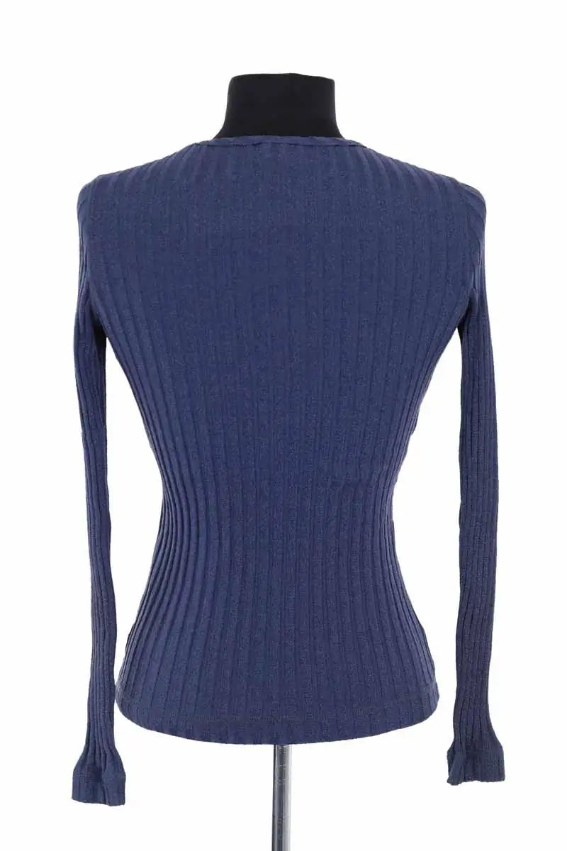 Top Armani Exchange Bleu en Synthétique