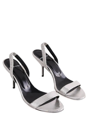 Talons Pierre Hardy Argent en Cuir