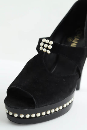 Talons Chanel  Noir