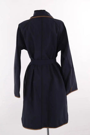 Parka Prada Bleu en Synthétique