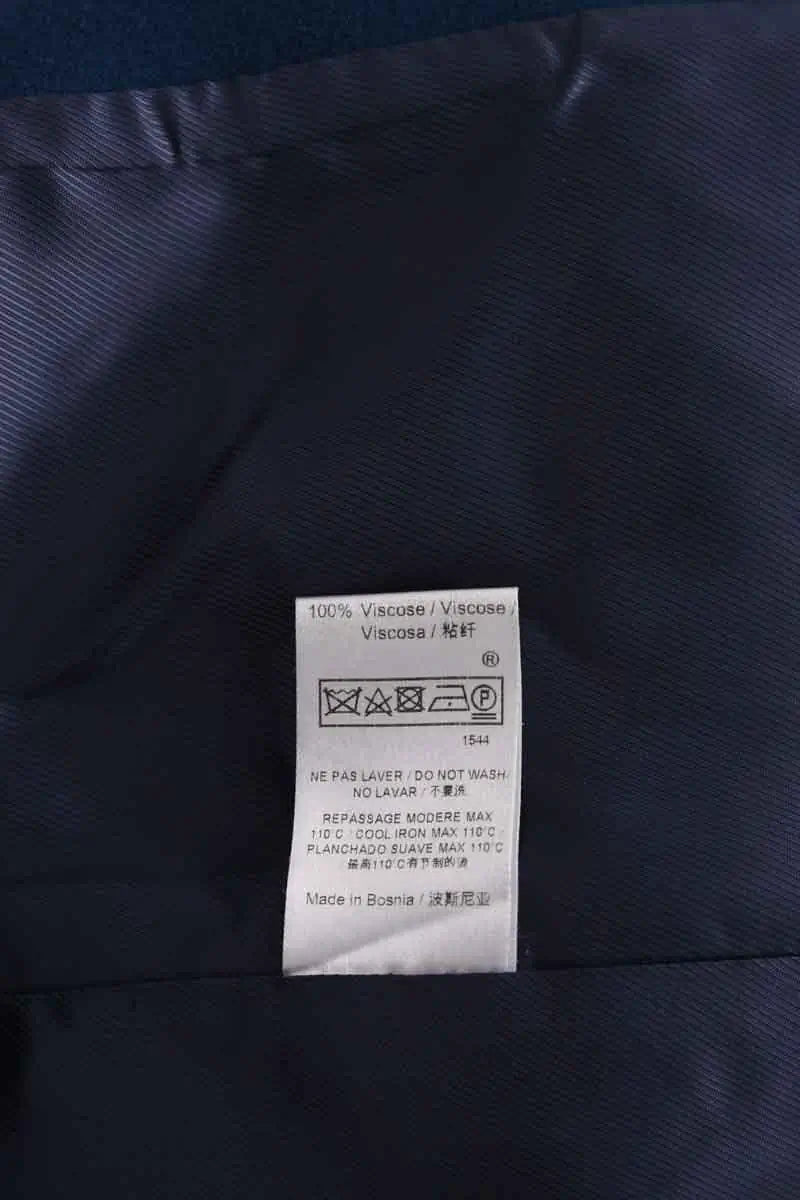 Manteau en laine vierge Tara Jarmon Bleu en Laine