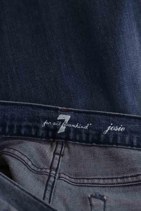 Droit 7 For All Mankind  Bleu