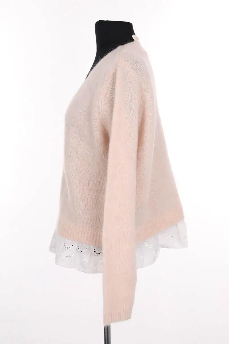 Pull Sézane Gris en Laine