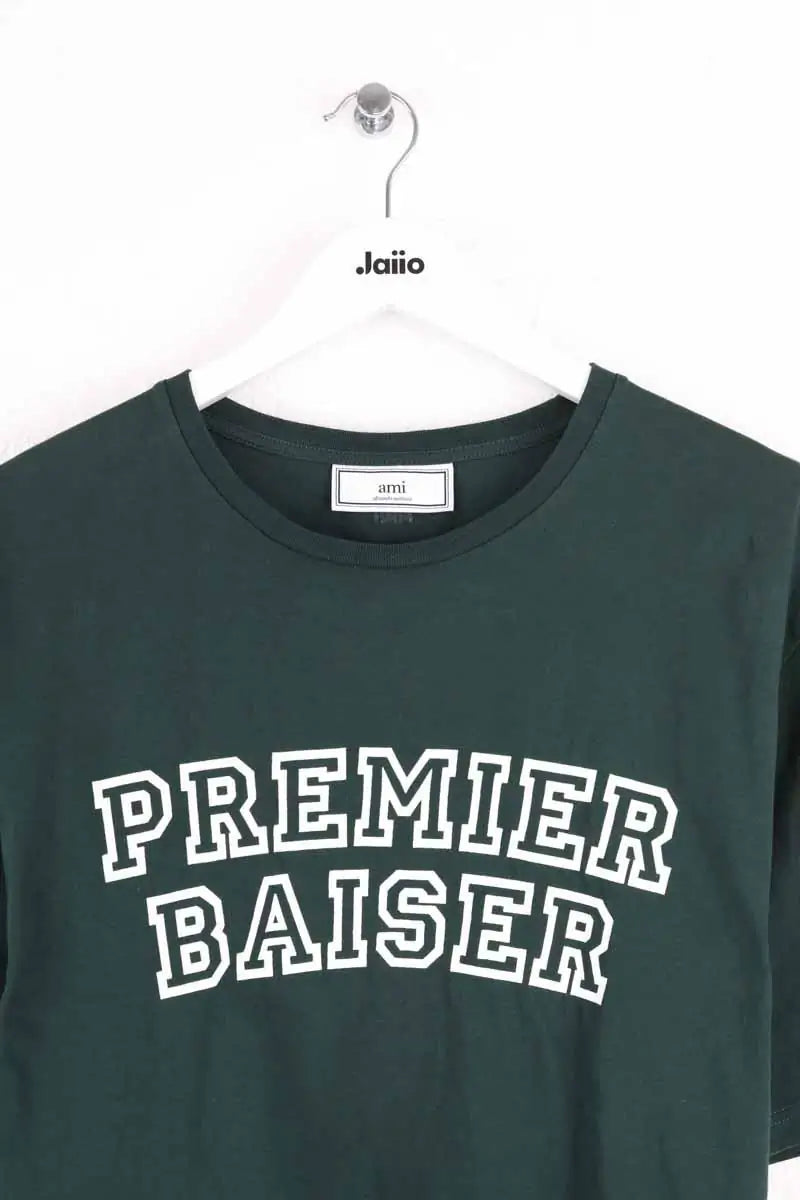 T-shirt Ami Vert en Coton