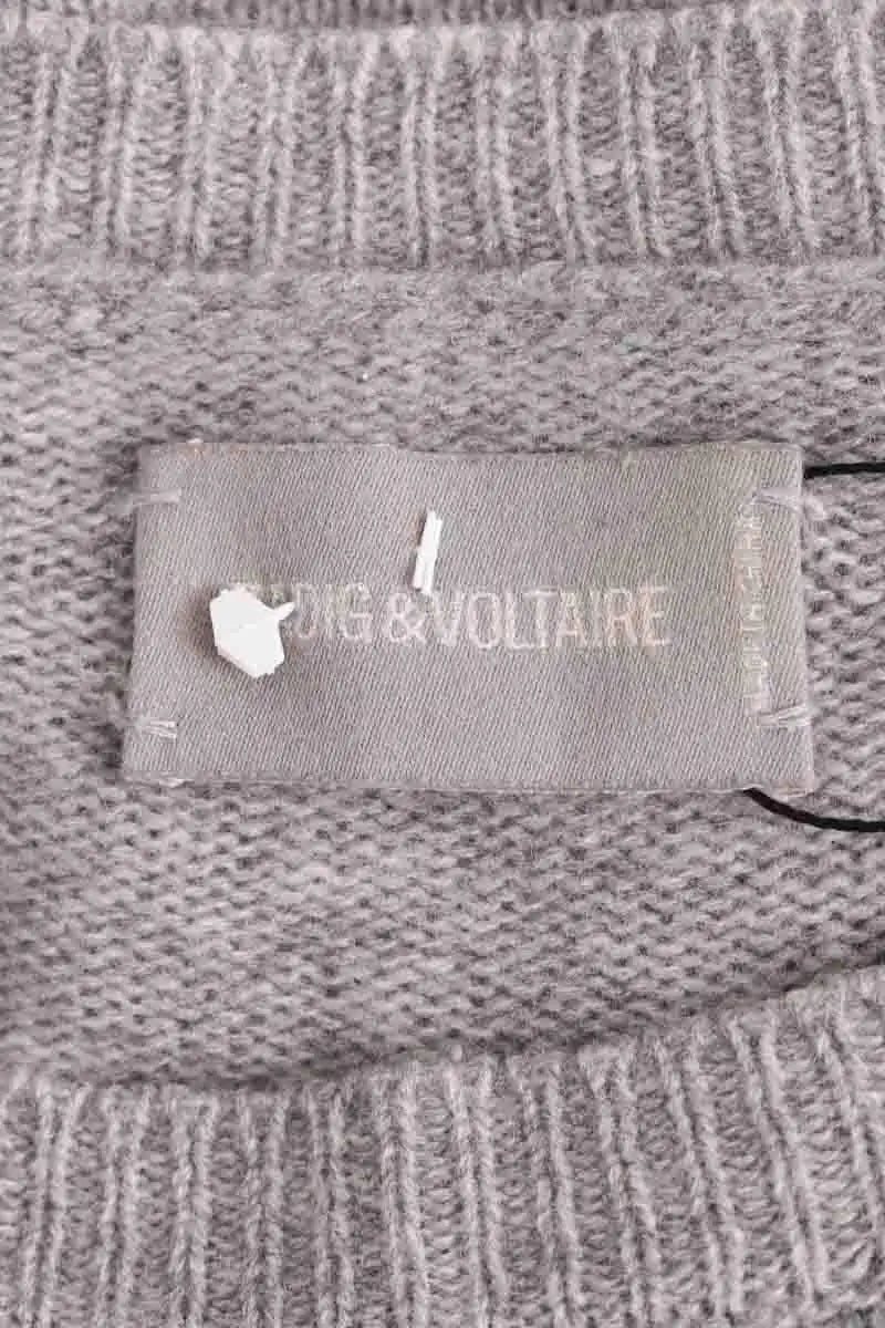 Pull Zadig & Voltaire Gris en Cachemire