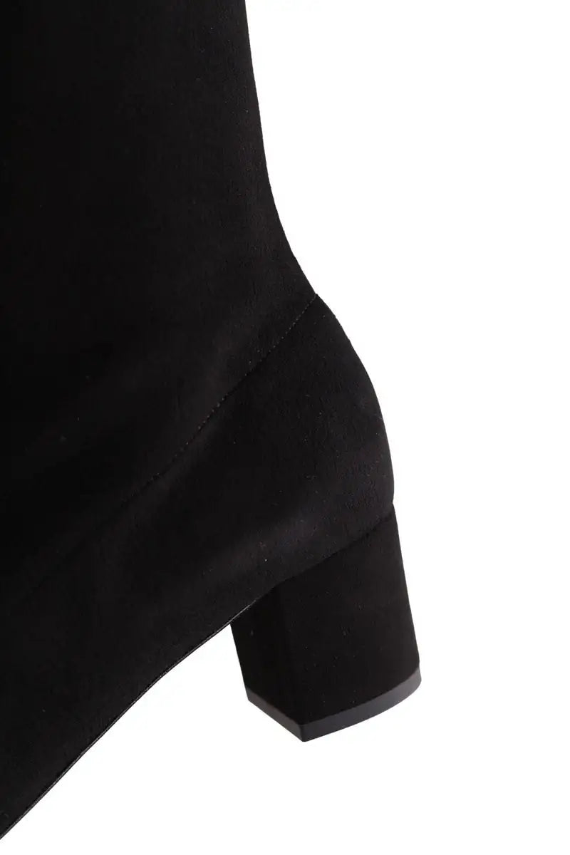 Bottes LK Bennett Eldon Noir en Daim
