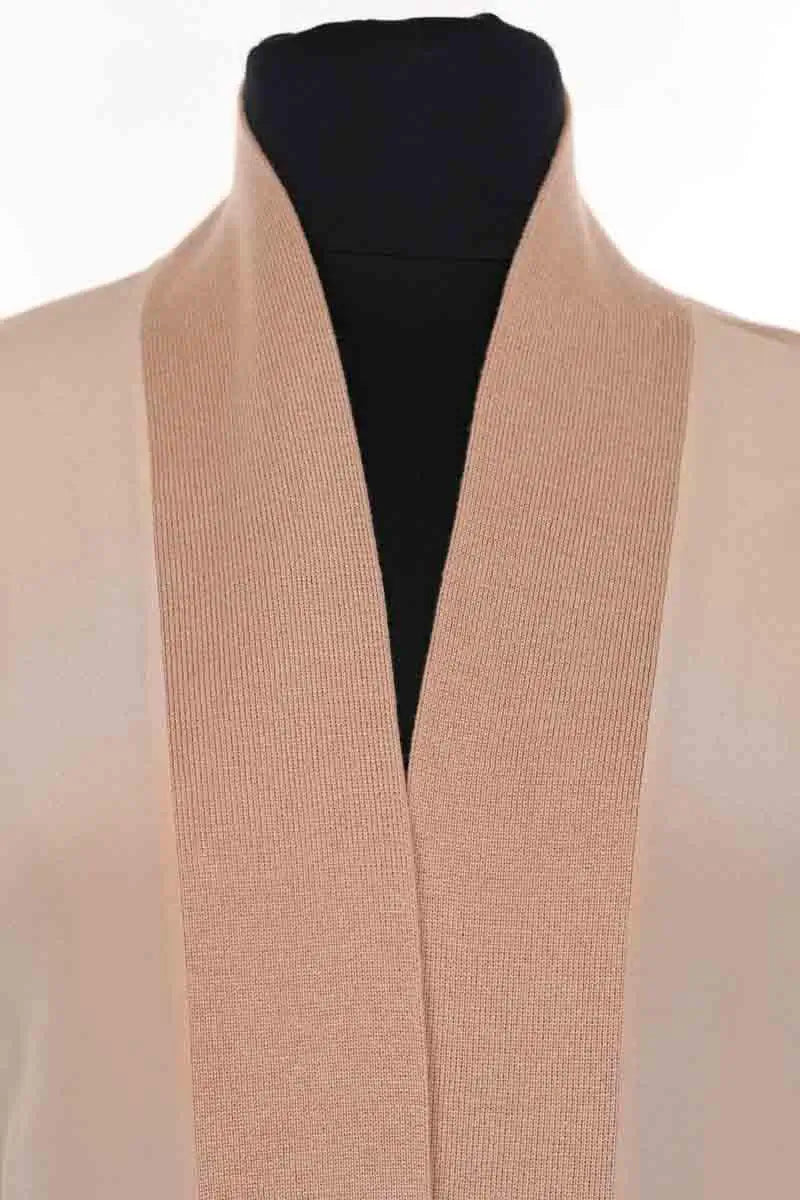 Gilet Max & Moi Marron en Laine