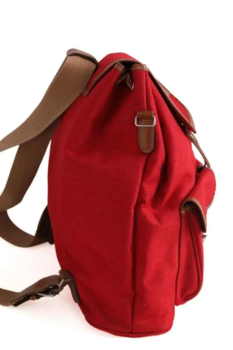 Sac à dos Lancel Rouge en Tissu