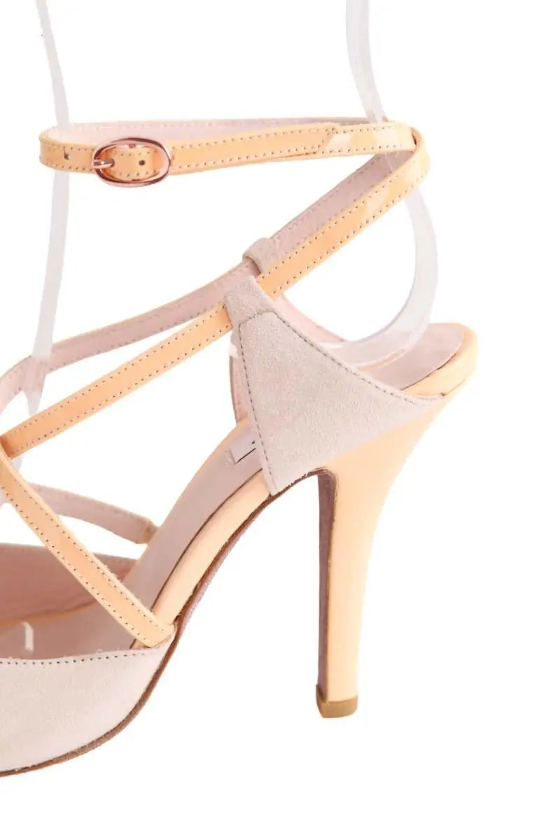Talons Repetto Beige en Daim