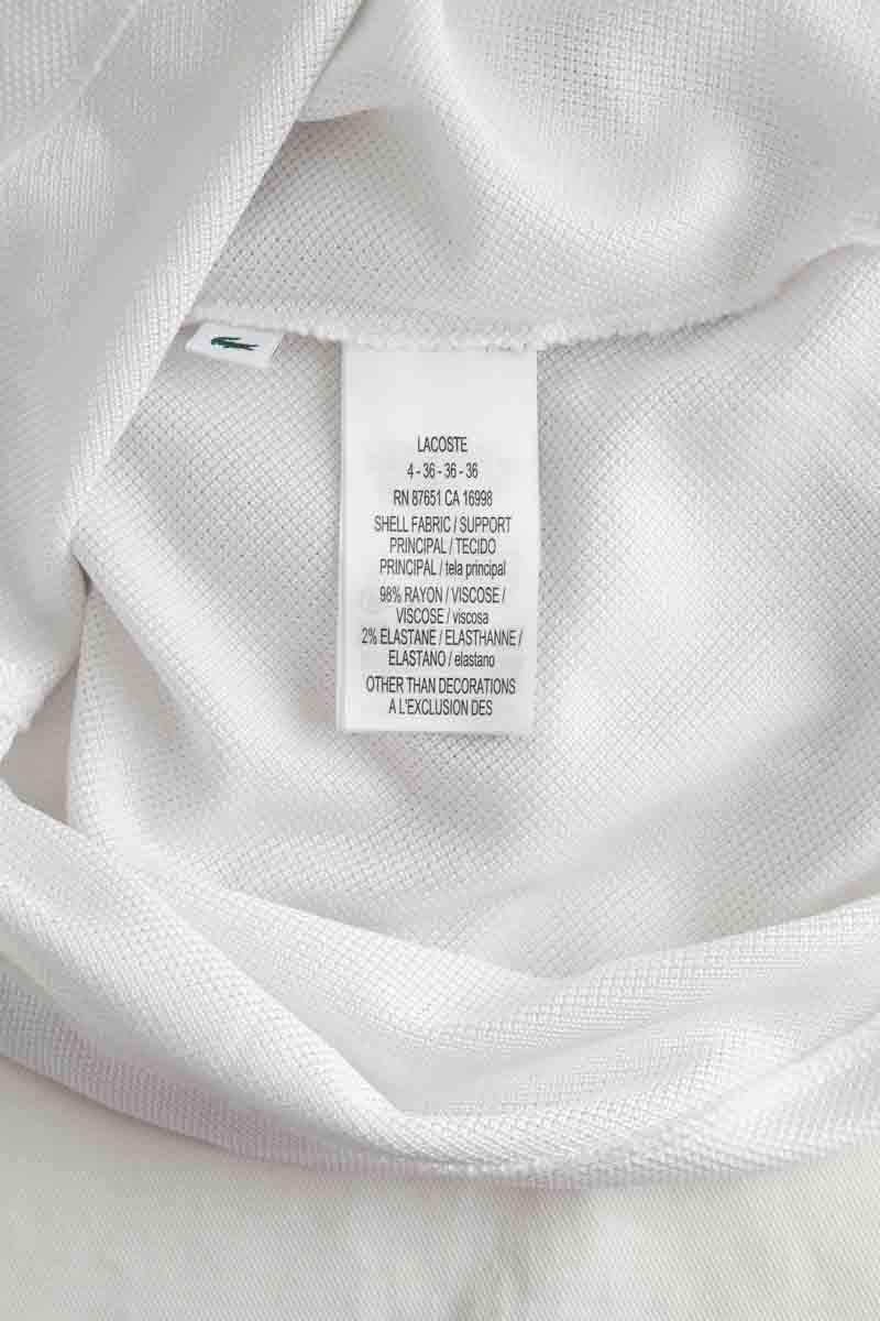 Polos Lacoste  Blanc