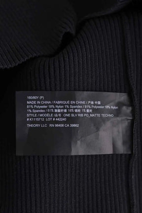 Top Theory Matte techno Noir en Synthétique