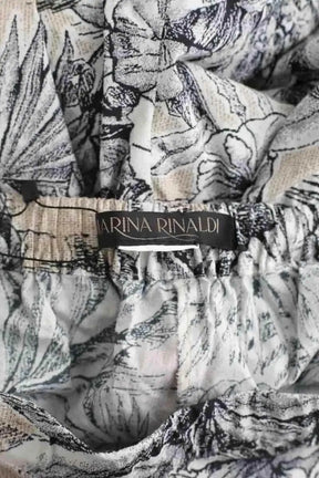 Pantalon Marina Rinaldi Blanc en Coton