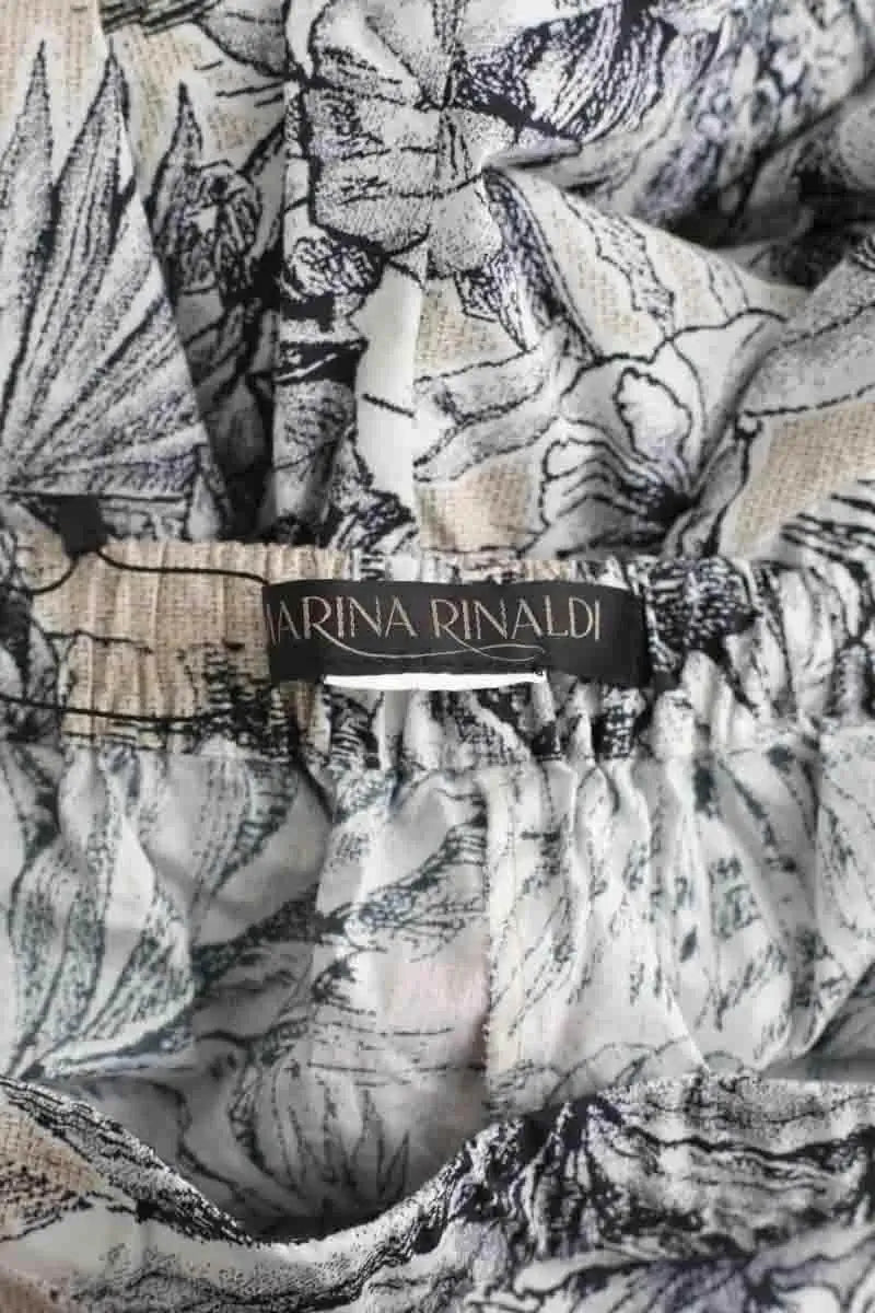Pantalon Marina Rinaldi Blanc en Coton