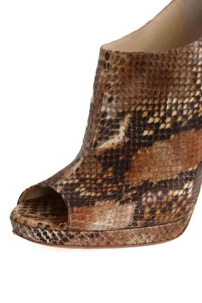 Boots Jimmy Choo Marron en Cuir