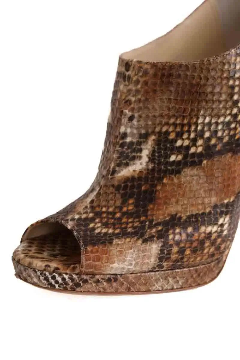 Boots Jimmy Choo Marron en Cuir