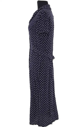 Robe Rouje Marine en Viscose