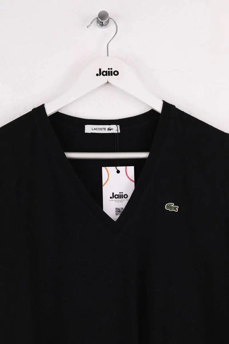 T-shirt Lacoste Noir en Coton