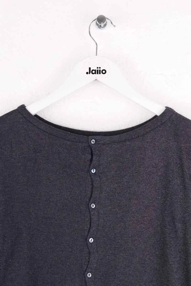 Pull Majestic Filatures Gris en Coton