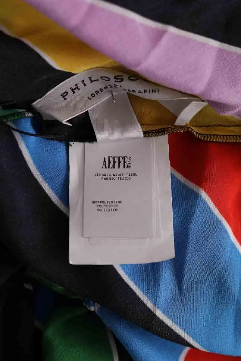 Robe Philosophy Di Lorenzo Serafini Multicolore en Synthétique