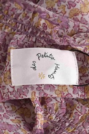 Blouse Des Petits Hauts Violet en Viscose