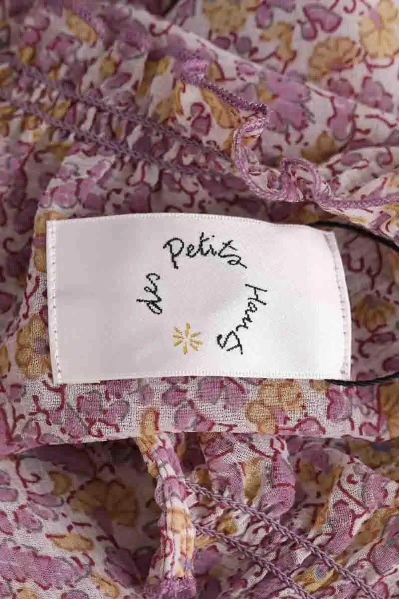 Blouse Des Petits Hauts Violet en Viscose