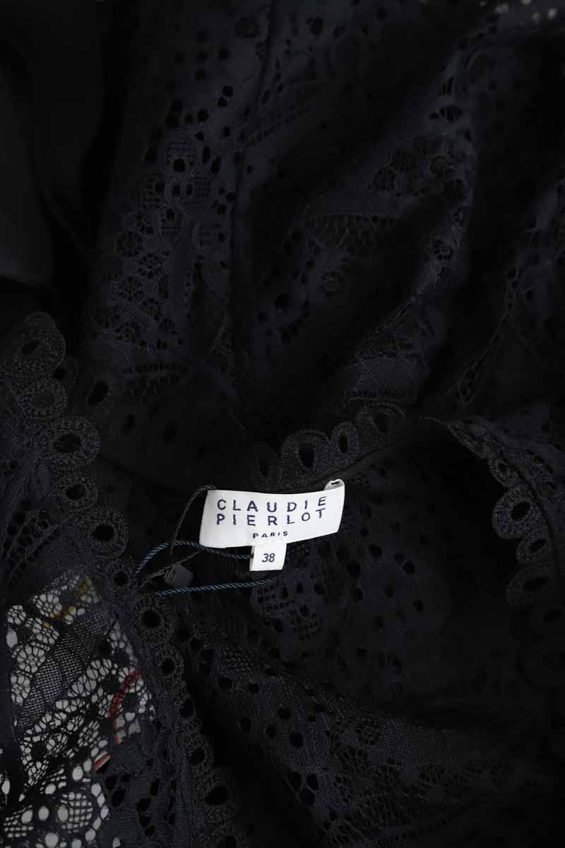 Mi-longueur Claudie Pierlot  Noir