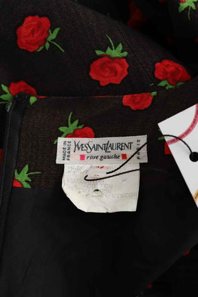 Mi-longueur Saint Laurent  Noir
