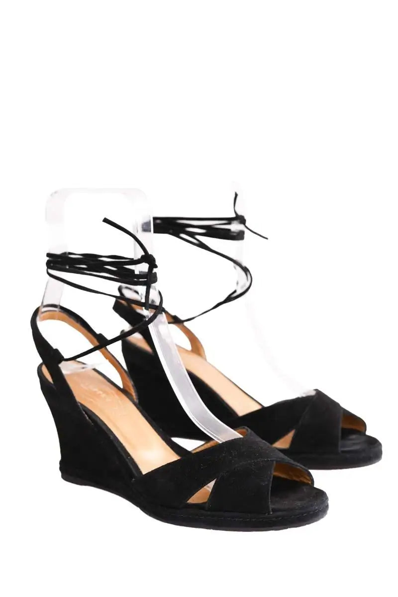 Sandales Charles Kammer Noir en Daim