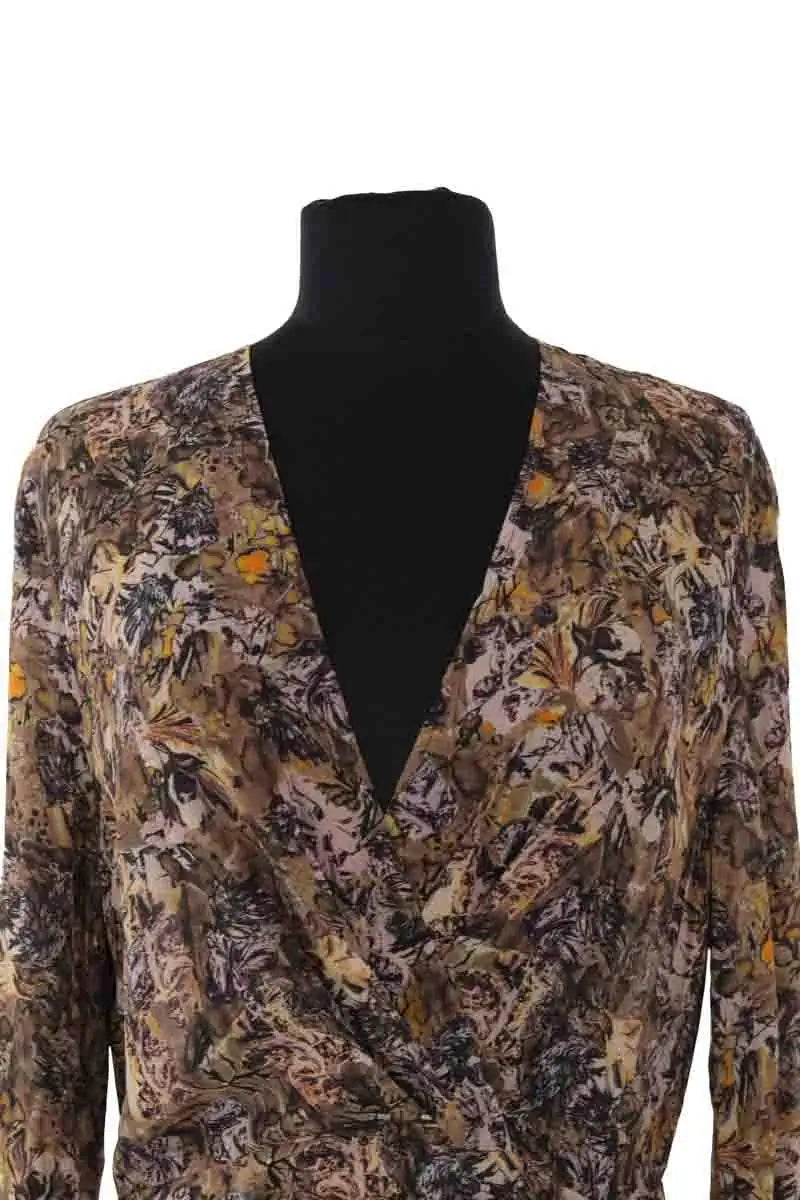 Robe Iro Mauri Kaki en Viscose
