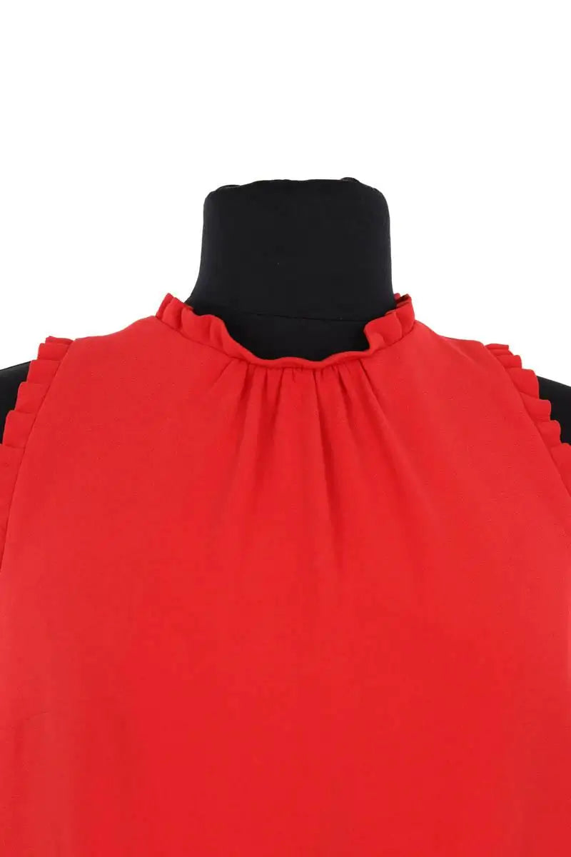 Robe Sézane Rouge en Synthétique