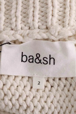 Cardigan Ba&Sh Blanc en Coton