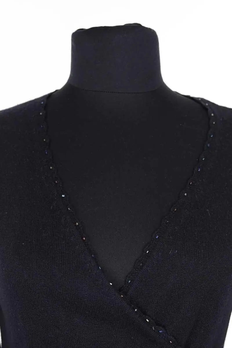 Cardigan Tara Jarmon Noir en Soie