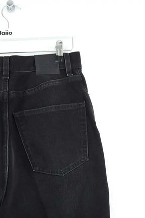 Jean mom Totême  Noir