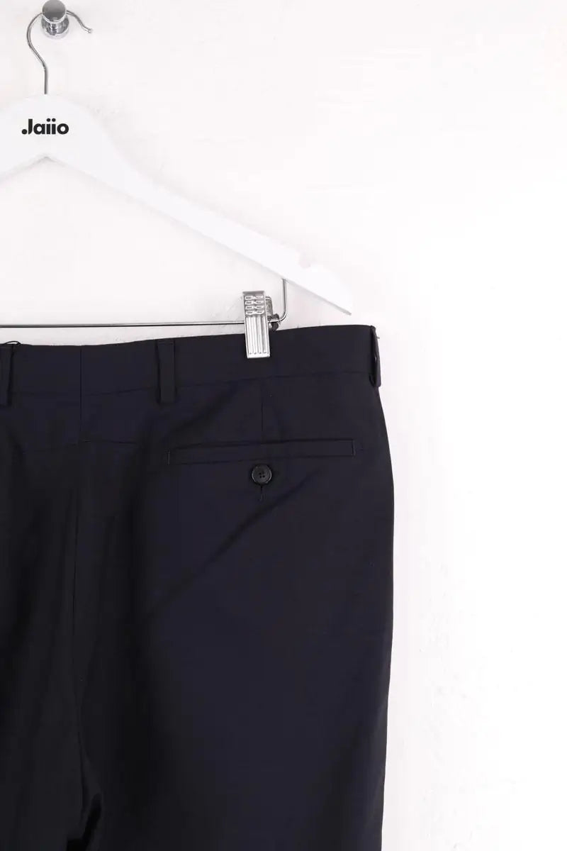 Pantalon droit Givenchy Marine en Laine