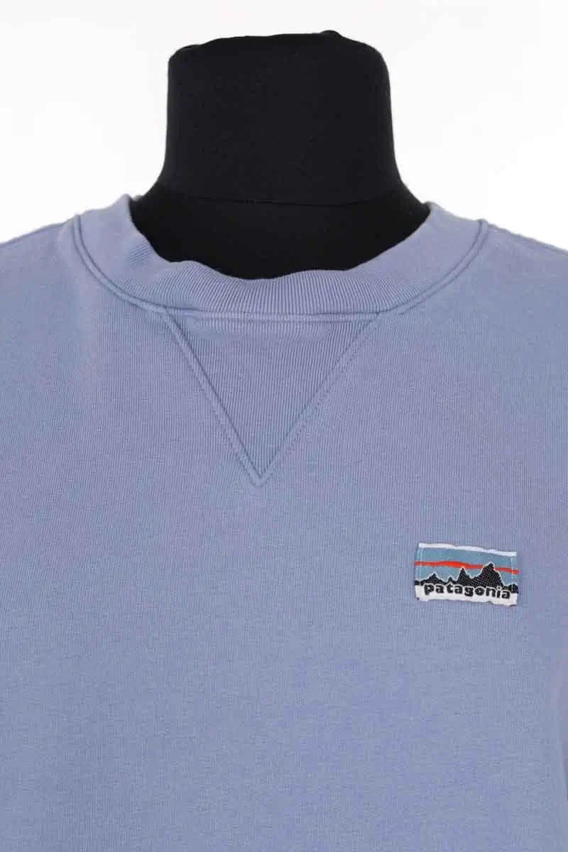 Sweatshirt Patagonia Blanc en Coton