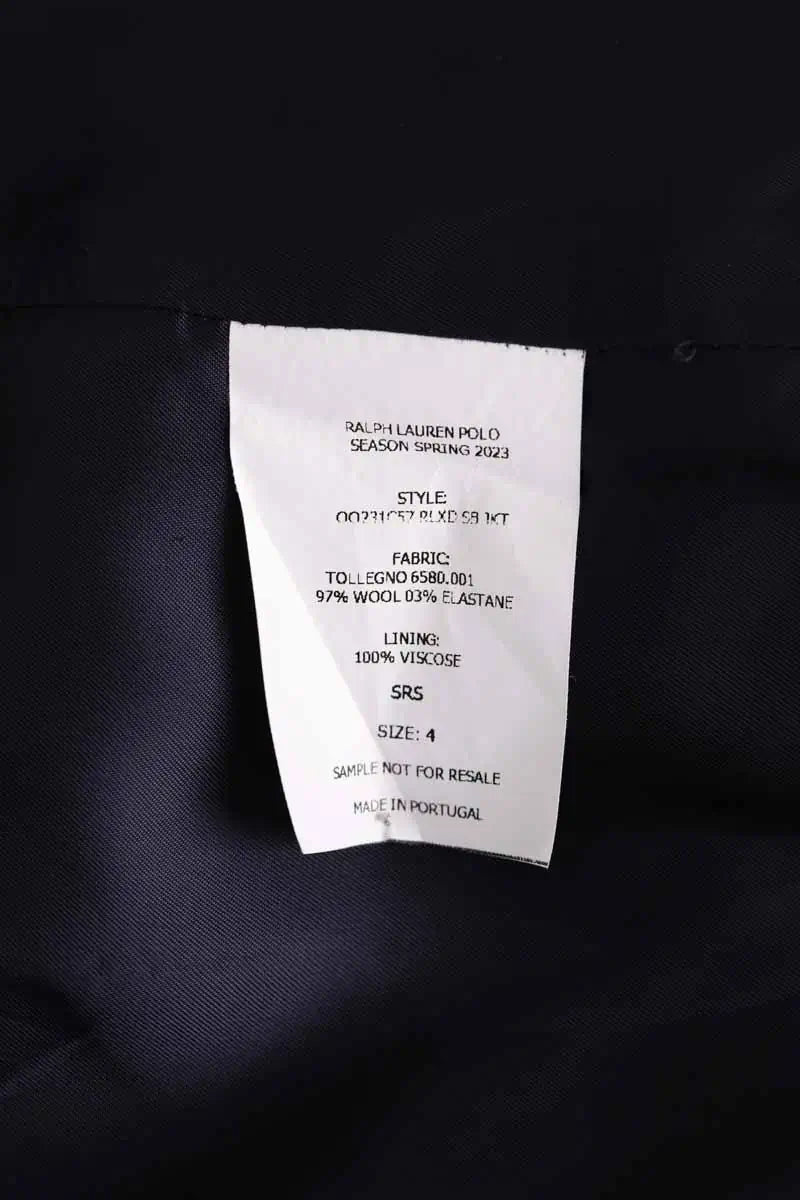 Blazer Ralph Lauren Marine en Laine