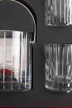 Coffret gobelets et seau à glace Baccarat  