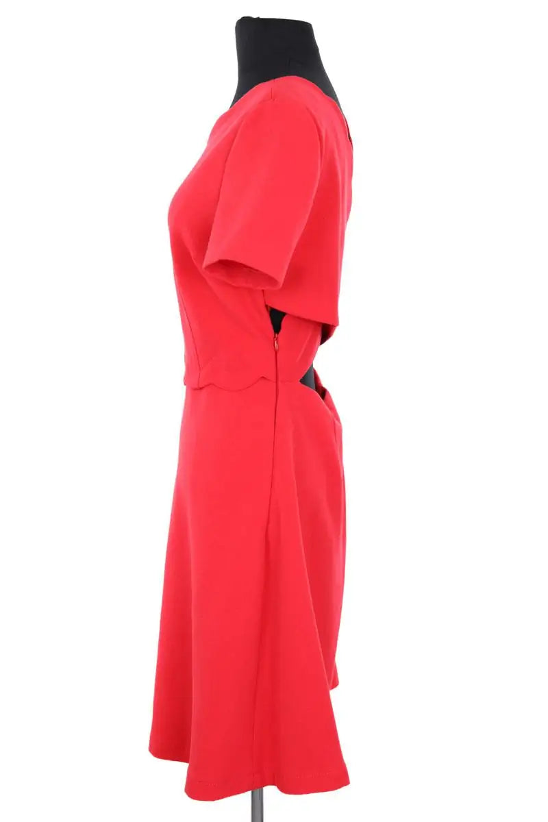 Robe Claudie Pierlot Rouge en Synthétique