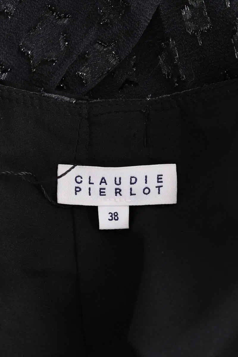 Blouse Claudie Pierlot Noir en Soie