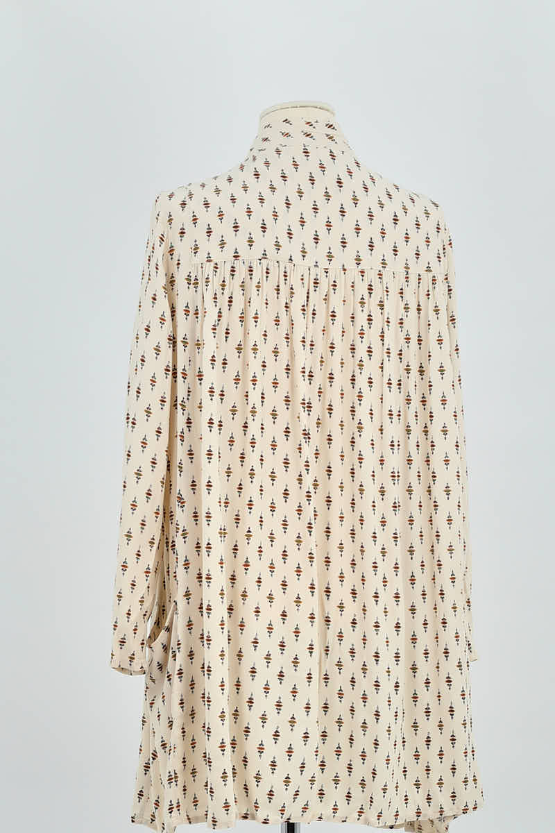 Mi-longueur Bash  Beige