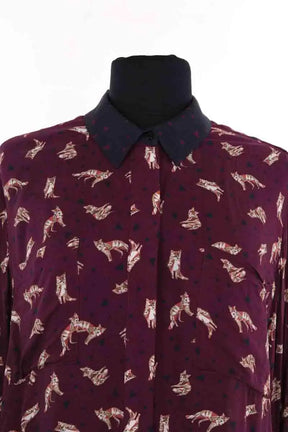 Chemise Paul & Joe Violet en Viscose