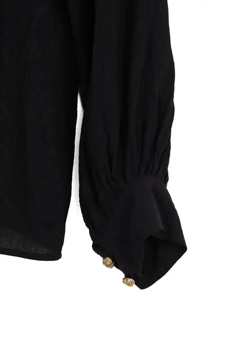 Blouse Ba&Sh Noir en Viscose